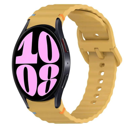 Wavy Silicone Quick Release Band For Galaxy Watch 6 40/44mm