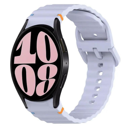 Wavy Silicone Quick Release Band For Galaxy Watch 6 40/44mm