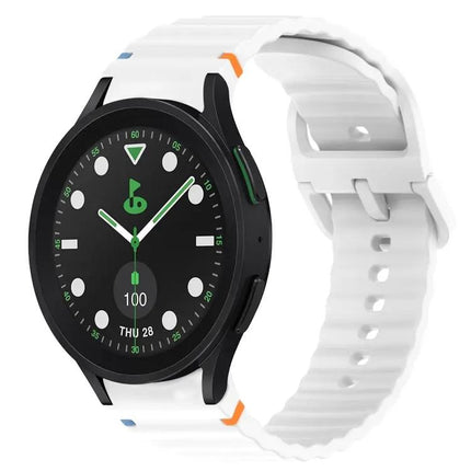 Samsung Galaxy Watch 5 44mm Wavy Silicone Band Quick Release