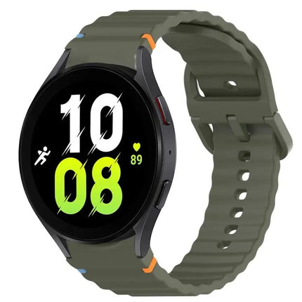 Samsung Galaxy Watch 5 44mm Wavy Silicone Band Quick Release