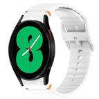 For Samsung Galaxy Watch 4 44mm / White