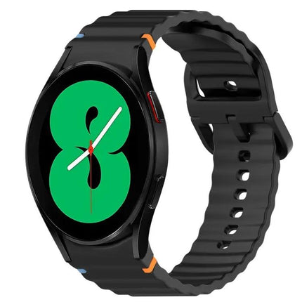 Silicone Quick Release Band Stitched Galaxy Watch4 40/44mm