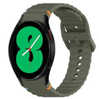 For Samsung Galaxy Watch 4 44mm / Army Green