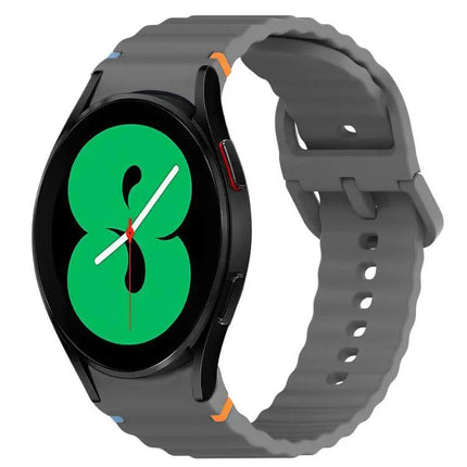 Silicone Quick Release Band Stitched Galaxy Watch4 40/44mm