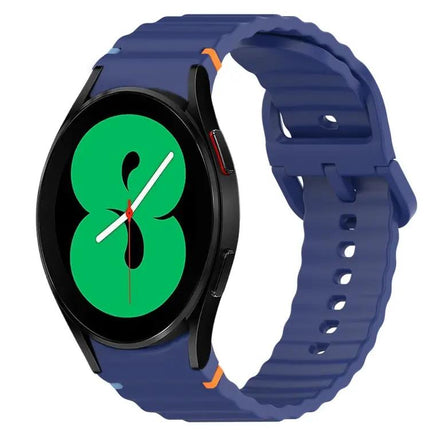 Silicone Quick Release Band Stitched Galaxy Watch4 40/44mm