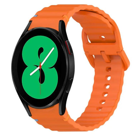 Silicone Quick Release Band Stitched Galaxy Watch4 40/44mm
