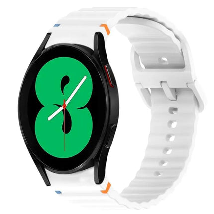 Silicone Quick Release Band Stitched Galaxy Watch4 40/44mm