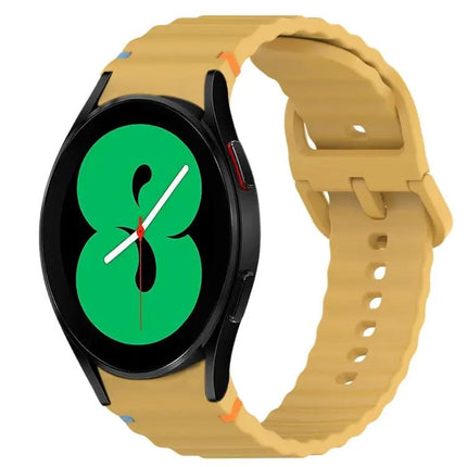 Silicone Quick Release Band Stitched Galaxy Watch4 40/44mm