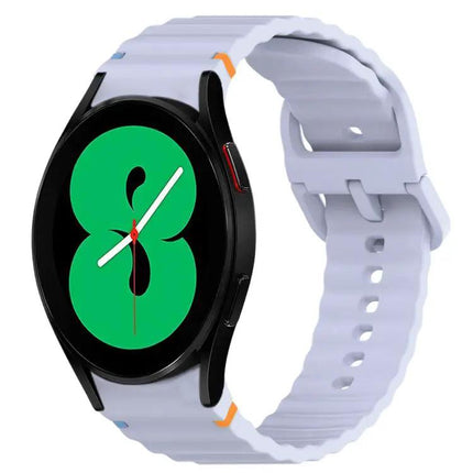 Silicone Quick Release Band Stitched Galaxy Watch4 40/44mm