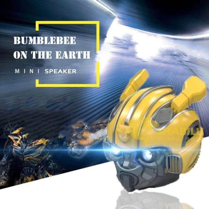 Bumblebee Compact Bluetooth Speaker For Home And Travel portable yellow mini speaker for home, travel, FM, Bluetooth, TF card use