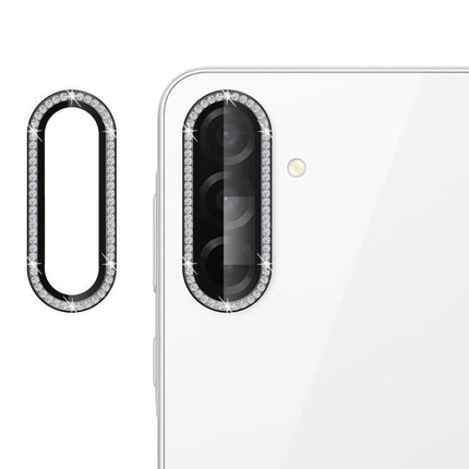 Kalebol Protective Lens Cover For Samsung Galaxy Camera Lenses Everyday Shield Protection — Clear 9H Tempered Glass Diamond Frame Camera Lens Protector