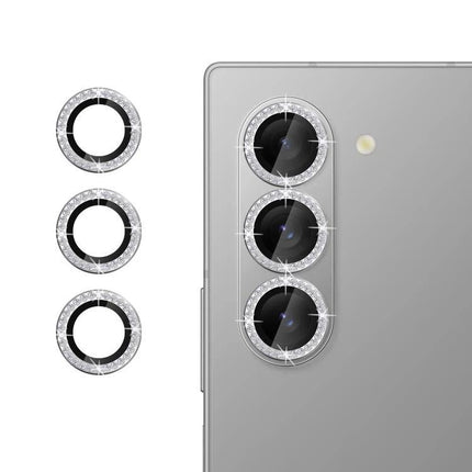 Kalebol Protective Lens Cover For Samsung Galaxy Camera Lenses Everyday Shield Protection glittered camera lens rings on Galaxy back