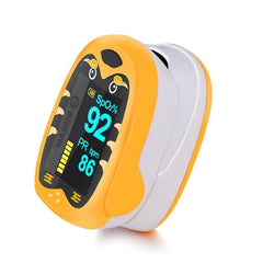 Rechargeable Pediatric Finger Pulse Oximeter for Kids - Neonatal Blood Oxygen Monitor with USB Charging