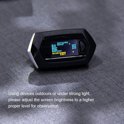 Pulse Oximeter Portable Finger SpO2 Monitor Orange