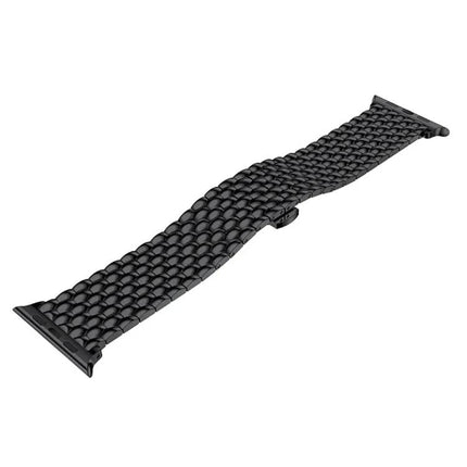 Dragon Grain Stainless Steel 38mm Watch Band For Apple Watch