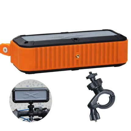 W King Portable Bluetooth Speaker Waterproof For Travel orange rugged waterproof speaker with bike mount and attachments