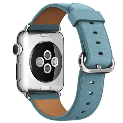 Leather Wrist Strap Band For Apple Watch 38mm Series 1-3
