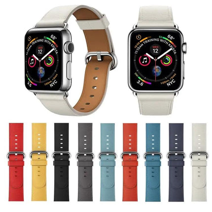Leather Wrist Strap Band For Apple Watch 38mm Series 1-3