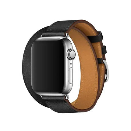 Apple Watch 42mm Leather Double Loop Strap Adjustable