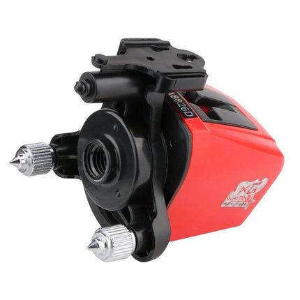 Self-Leveling 3D Laser Level for Construction Projects compact red unit with adjustable mounting and auto-level alarm