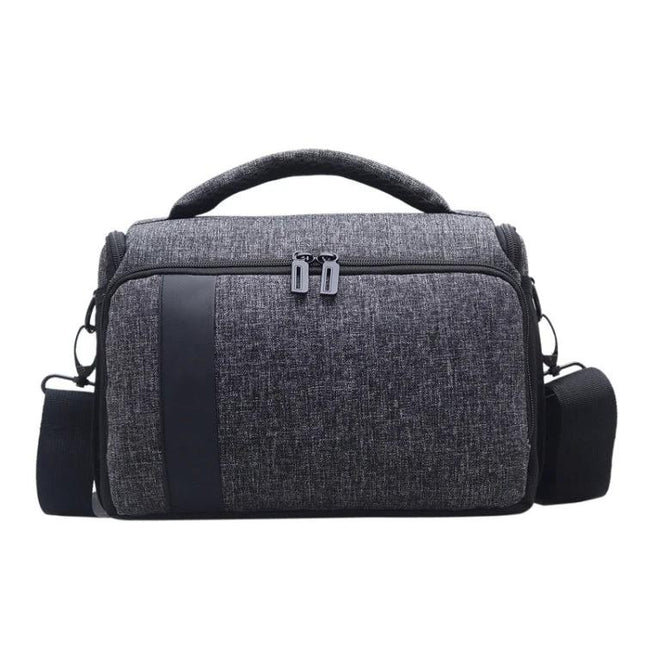 Waterproof Sling Shoulder Bag for Outdoor DSLR Camera Use with padded compartments, front pocket and weather-resistant fabric