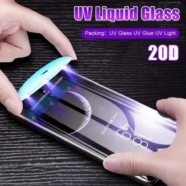 UV Liquid Curved Full-Glue Tempered Glass Screen Protector | Syndmart