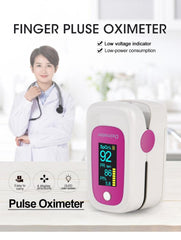 Portable Medical Pulse Oximeter M160 with LED Display and Adjustable Interface