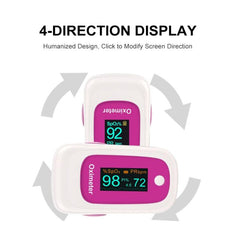 Portable Medical Pulse Oximeter M160 with LED Display and Adjustable Interface