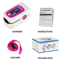 Portable Medical Pulse Oximeter M160 with LED Display and Adjustable Interface