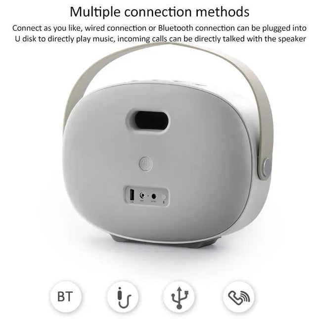 W-KING T8 30W Portable Bluetooth Speaker Silver Gray | Syndmart