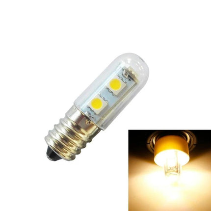 LED Bulb for Everyday Home Refrigerator Lighting E14 1W clear capsule LED shows warm interior fridge glow