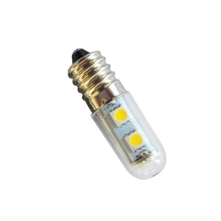 LED Bulb for Everyday Home Refrigerator Lighting - E14 1W compact LED fridge bulb with two LEDs, low-power bright interior lighting