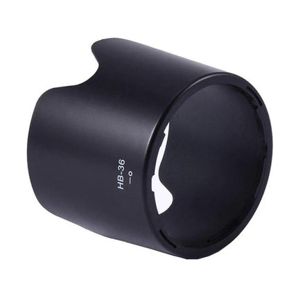 Richwell Lens Hood for Protecting Nikon Cameras from Stray Light and Dust - black HB-36 bayonet hood for 70-300mm VR lens