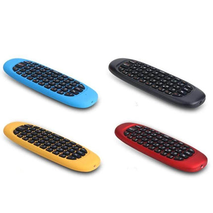 Wireless Mini Keyboard Remote for PC and Smart TV Control - compact colorful mini wireless keyboard remote for PC and smart TV