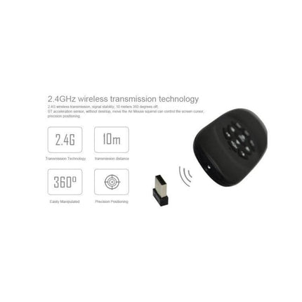 Wireless Mini Keyboard Remote for PC and Smart TV Control compact 2.4GHz remote with USB dongle, 10m range and motion-sensing air mouse
