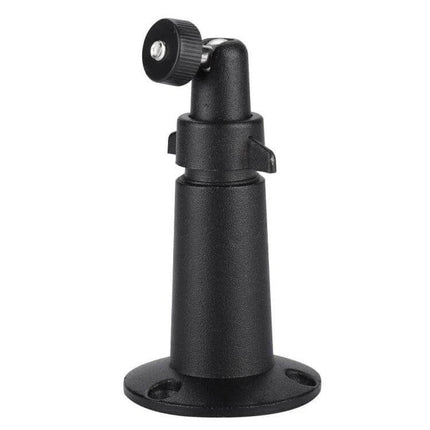 Adjustable Metal Mount for Arlo Security Cameras, Indoor Outdoor - black adjustable indoor/outdoor camera mount with swivel and base