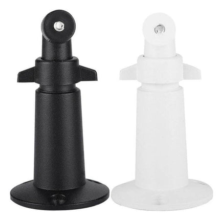 Adjustable Metal Mount for Arlo Security Cameras, Indoor Outdoor - black and white angled camera mounts for indoor/outdoor surveillance