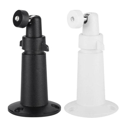 Adjustable Metal Mount for Arlo Security Cameras, Indoor Outdoor - black and white angled camera mounts for indoor/outdoor use