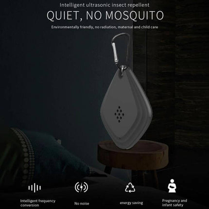 Outdoor Mosquito Repellent USB Charging For Camping compact USB-rechargeable ultrasonic hanging device for camping and hiking