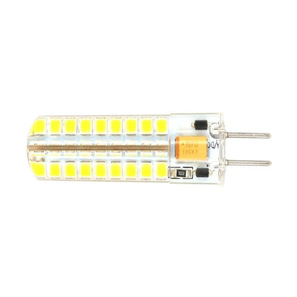 Silicone LED Bulb for Everyday Home Chandelier Lighting showing G4 pin LED capsule with multiple SMD chips, energy-efficient low-power home lighting