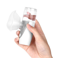 Portable Ultrasonic Nebulizer for Kids and Adults - Handheld Asthma Inhaler with Dual Airflow Control