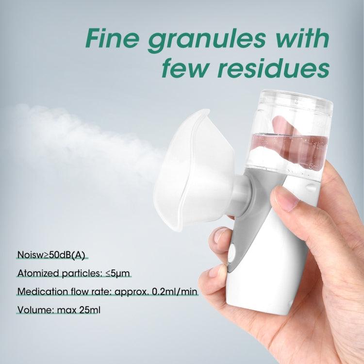 Portable Ultrasonic Nebulizer for Kids and Adults - Handheld Asthma Inhaler with Dual Airflow Control