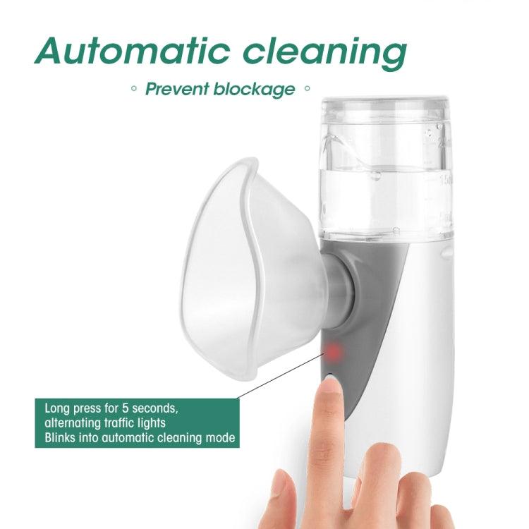 Portable Ultrasonic Nebulizer for Kids and Adults - Handheld Asthma Inhaler with Dual Airflow Control