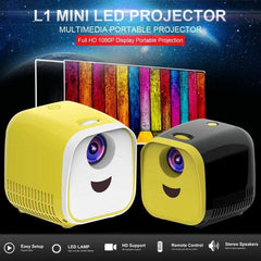 Mini LED Portable Projector for Kids - L1 Home Speaker Projector