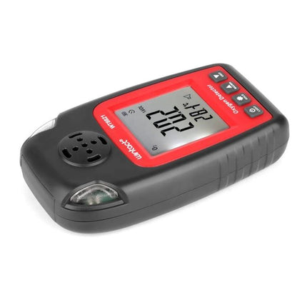 Wintact Portable Oxygen Detector for Gas Level Monitoring compact handheld device showing digital oxygen reading