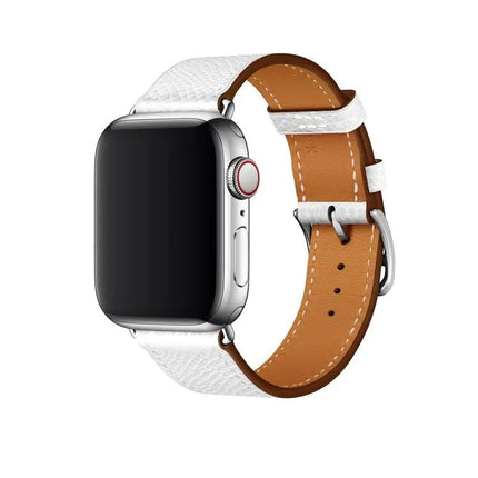 Leather Watch Band for Apple Watch 42mm Adjustable