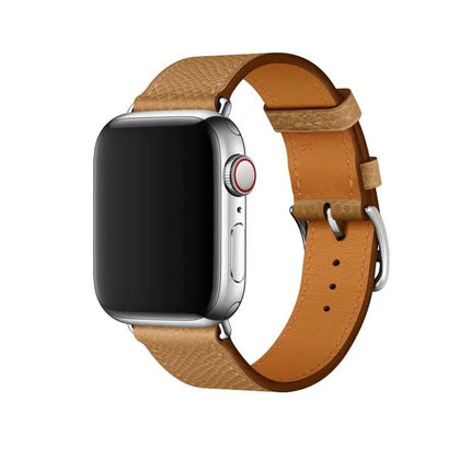 Leather Watch Band for Apple Watch 42mm Adjustable
