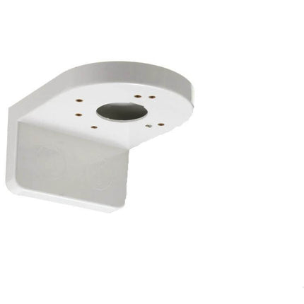 Plastic L-Type Right Angle Bracket for 3.5 Inch CCTV Dome Cameras white corner wall mount, lightweight plastic bracket for indoor/outdoor use