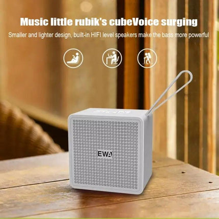 EWA Compact Pocket Bluetooth Speaker For Travel