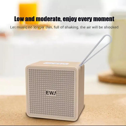 EWA Compact Pocket Bluetooth Speaker For Travel